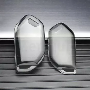 Прозрачный автомобильный смарт-чехол из ТПУ с дистанционным управлением, чехол-брелок для Kia Carnival EV9 Picanto 2024, крышка коробки для ключей GT Line, аксессуары