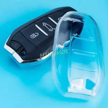 Прозрачный чехол-держатель для ключей для Citroen C3 C5 Aircross C4 DS 3 7 9 Crossback Peugeot 2008 3008 5008 308 508