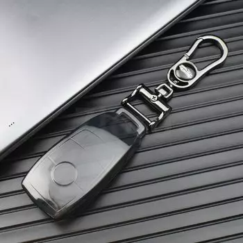 Прозрачный чехол для автомобильного ключа для Mercedes Benz A C E S G Class W177 W205 W213 X167 W222 CLA GLE GLB GLS AMG Maybach