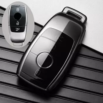 Прозрачный чехол для автомобильного ключа из ТПУ, защитная сумка для Mercedes Benz A E G GLS Class W177 W205 W213 W222 G63 X167 Maybach