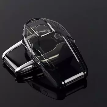 Прозрачный чехол для ключей из ТПУ для BMW G30 G12 G11 G32 G31 5 7 серии I8 I12 I15 G01 X3 X4 G02 G05 X5 G07 X7 Аксессуары со светодиодным дисплеем