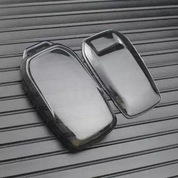 Прозрачный чехол для ключей из ТПУ для Toyota Yaris Land Cruiser Prado150 RAV4 Venza SIENNA Corolla SE 2023, Camry 50 55 TLC200