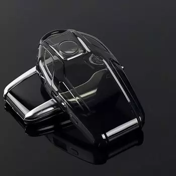 Прозрачный чехол для ключей из ТПУ для BMW G30 G12 G11 G32 G31 5 7 серии I8 I12 I15 G01 X3 X4 G02 G05 X5 G07 X7 Аксессуары со светодиодным дисплеем