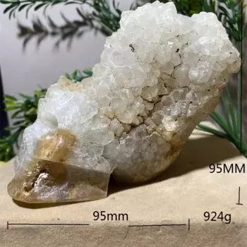 Прозрачный дух, кварцевый череп, искусственная резьба по камню, искусственное украшение