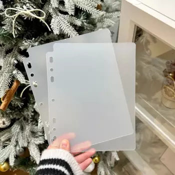 Прозрачный файловый держатель Coliky A5 7 отверстий