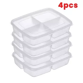 Прозрачный контейнер для хранения 4 шт