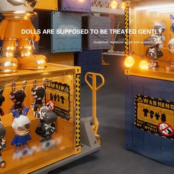 Прозрачный контейнер для хранения игрушек