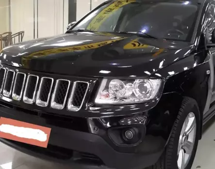 Прозрачный корпус налобного фонаря для Jeep Compass 2011-2016, корпус налобного фонаря, крышка налобного фонаря из оргстекла, замена оригинального абажура