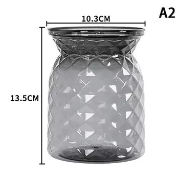 Прозрачный мини-горшок для самополива HNKMP