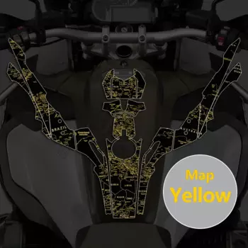 Прозрачный мотоциклетный полный графический комплект, прозрачная наклейка для BMW R1200GS R1250GS LC Adventure 2014-2022