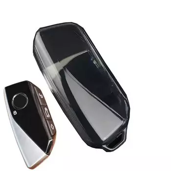 Прозрачный мягкий чехол для автомобильного ключа из ТПУ для 2023 BMW Energy Ix XM X1 I7 X7 7 Series Smart Remote Key Protect Shell Accessories