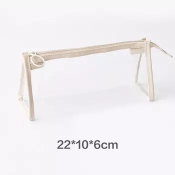 Прозрачный нейлоновый пенал