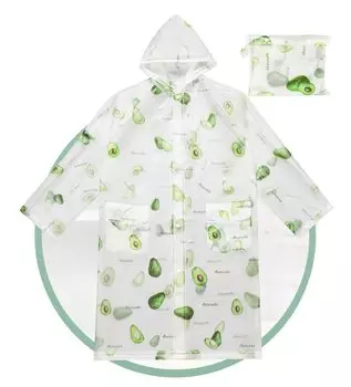 Прозрачный плащ KOTUDENAVY