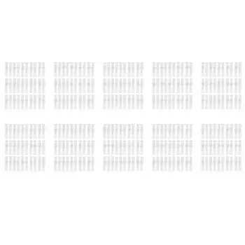 Прозрачный пластиковый флакон-распылитель для парфюма, 2 мл, 300 шт.