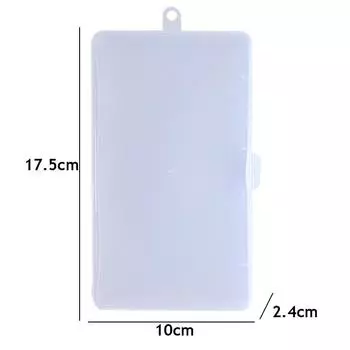 Прозрачный пластиковый ящик для хранения SFG HOUSE