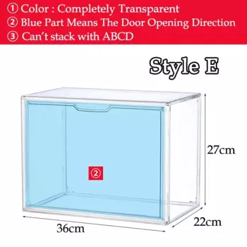 Прозрачный ящик для хранения Dreamburgh