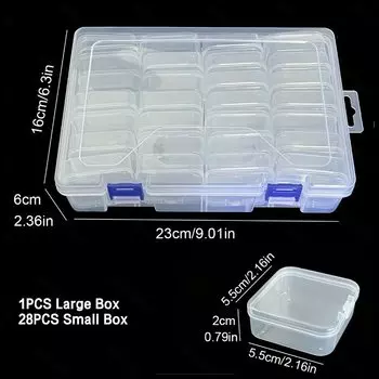 Прозрачный ящик для хранения HELTC