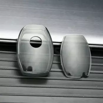 Прозрачный ТПУ для Mercedes W212 W204 для Benz A B C E GL S GLA GLK CLS Class AMG W205 W463 W176 Чехол для автомобильного смарт-ключа