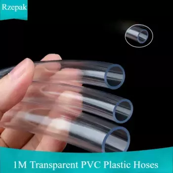 Прозрачный водопроводный шланг ПВХ 1 метр