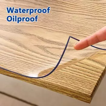 Прозрачный защитный коврик для стола ПВХ 1 мм