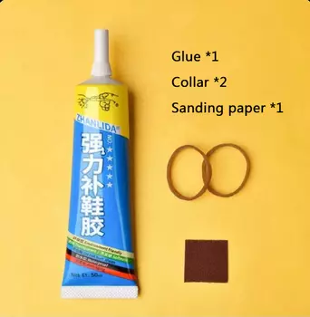 Прозрачный жидкий клей для ремонта обуви 50 мл