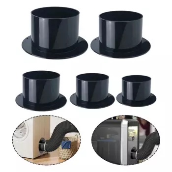 Прямая труба из АБС-пластика, фланец, вентиляционные воздуховоды, соединители выхлопной трубы 75 мм-200 мм, выпускной коллектор, соединитель воздуховодной трубы