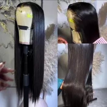Прямой Hd кружевной фронтальный парик Remy Hair 100% человеческие волосы 30-дюймовые парики фронта шнурка для женщин Hd парик шнурка 13X4 человеческие волосы