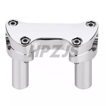 Прямой руль мотоцикла с ЧПУ 3,5 дюйма, верхний зажим для Harley Softail Dyna Wide Super Glide Low Rider Sportster Iron 883