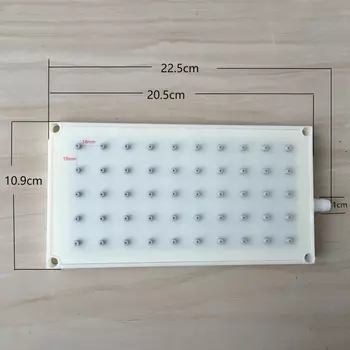 Прямоугольная душевая лейка MTTUZK из пластика