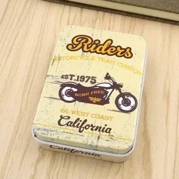 Металлическая прямоугольная коробка Chouxiongluwei