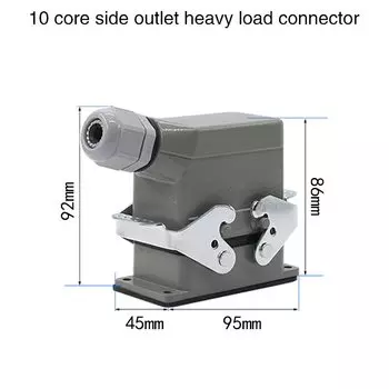 Водонепроницаемый авиационный разъем WZAZDQ HDC-HE-001 16A 500V