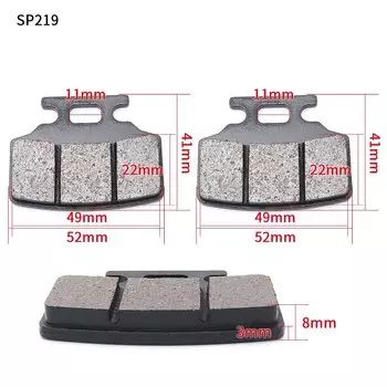 Прямые продажи с фабрики. тормозная система для мотоцикла. Прочные тормозные колодки для мотоциклов для общего использования