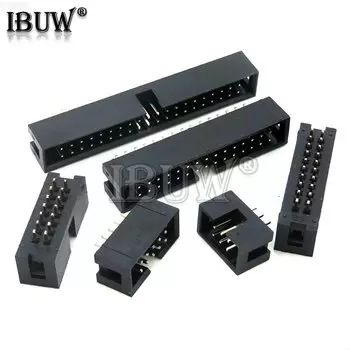 Прямые штекеры DC3 2,54 мм IBUW 6P 8P 10P 14P 16P 20P 30P 34P 40P