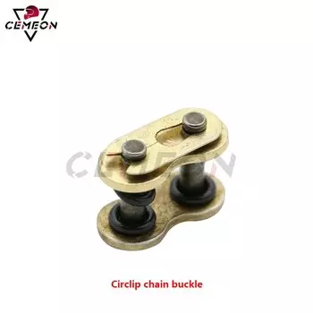 Пряжка для цепи мотоцикла Honda Yamaha Kawasaki Suzuk 428/520/525/530 O тип толстое масляное уплотнение цепь замок Кольцо Цепь соединение звено цепи