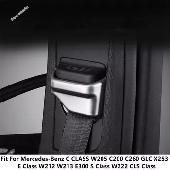 Пряжка ремня безопасности, аксессуары для отделки Benz C CLASS W205 C200 C260 GLC X253 E Class W212 W213 E300 S Class W222 CLS