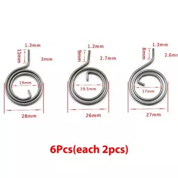 Комплект возвратных торсионных пружин для ручки двери ZLinKJ