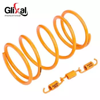 Пружинные пружины сцепления Glixal GY6 50cc-100cc 139QMB 139QMA для скутера ATV двигателя (1500 об/мин, желтый)