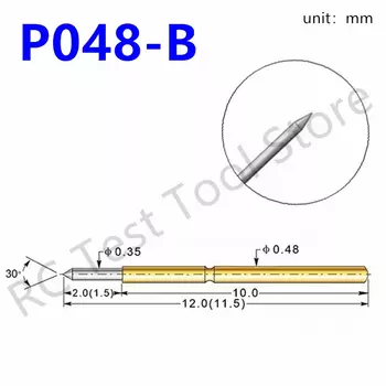 Пружинный тестовый щуп P048-B AOSHANG