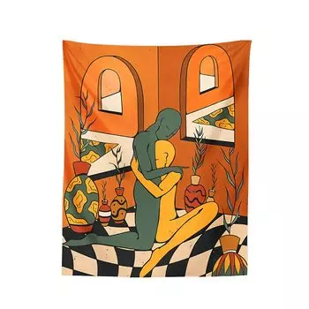 Психоделический гобелен A BRIGHT RAINBOW