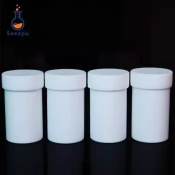 ПТФЭ бутылка для пищеварения ПТФЭ реакционная бутылка для морского использования 100 мл