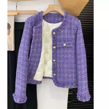 Пуховик женский х/б, на осень/зиму