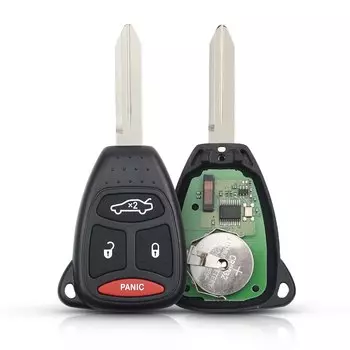 Пульт дистанционного управления 3/4 автомобиля для Додж, Крайслер, Джип, 300, 315 МГц, KOBDT04A, 2 кнопки (433)