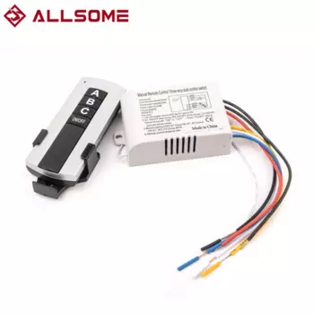 Пульт дистанционного управления Allsome HT034 220В 3 канала