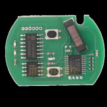 Пульт дистанционного управления для автомобиля Jingyuqin, 2 кнопки, 315/433 МГц, ID46 PCF7941 для Mitsubishi Colt 2002-2012, для кабриолета Benz Smart 454 HU56