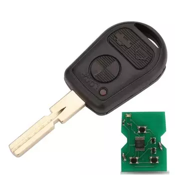 Пульт дистанционного управления для автомобиля jingyuqin 315/433 МГц ID44/ID33 PCF7931E чип для BMW Z3 E31 E32 E34 E36 E38 E39 E46 ключ управления HU92 HU58 лезвие