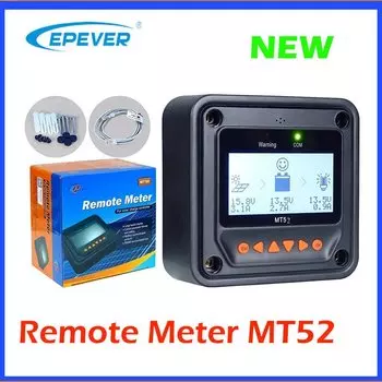 Пульт дистанционного управления EPEVER MT52, прибор для контроля в режиме реального времени, параметры программы, состояние RS485, для контроллеров EPEVER