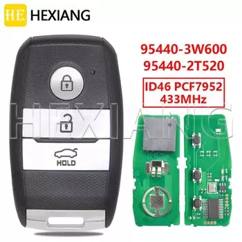 Пульт дистанционного управления HE 95440-3W600 95440-2T520 ID46 PCF7952 433 МГц для автомобиля KIA K5 Sportage Picanto Optima Sorento