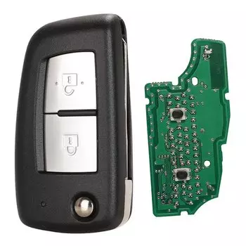 Пульт дистанционного управления jingyuqin 2/3 кнопки 433 МГц 4A PCF7952E для Nissan Qashqai J11 Pulsar C13 Juke F15 X-Trail T32 Micra CWTWB1G767