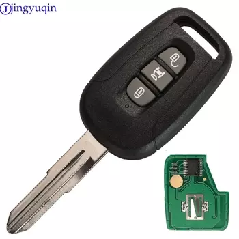 Пульт дистанционного управления jingyuqin 2B/3B для автомобильного ключа 433 МГц ID46 PCF7936 для Chevrolet Captiva 2008 C100 для Opel Antara