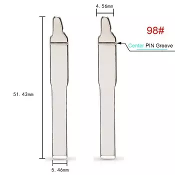 Пульт дистанционного управления KEYYOU #19, 98, 90, 91, 109, 38, No.38, для Ford Focus 2, 3, mondeo, Fiesta, Transit Galaxy, заготовка, HU101, FO21, FO38